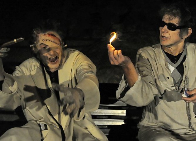 Frankenstein in der Höhle (Foto: privat) Frankenstein in der Höhle (Foto: privat)