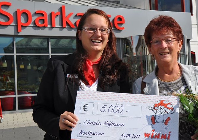 Gewonnen (Foto: V. Angelstein) Gewonnen (Foto: V. Angelstein)