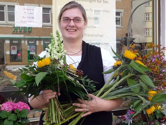 Blumiges Geschäft (Foto: nnz) Blumiges Geschäft (Foto: nnz)