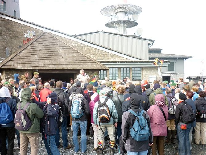 Auf dem Brocken feiern (Foto: privat)