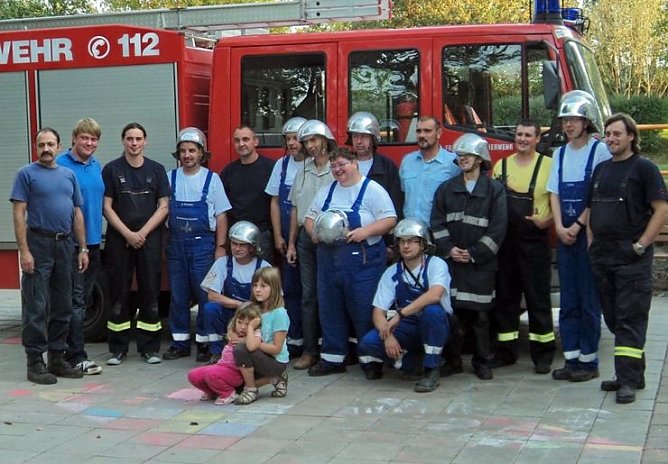 Brandschutzgruppe (Foto: privat) Brandschutzgruppe (Foto: privat)