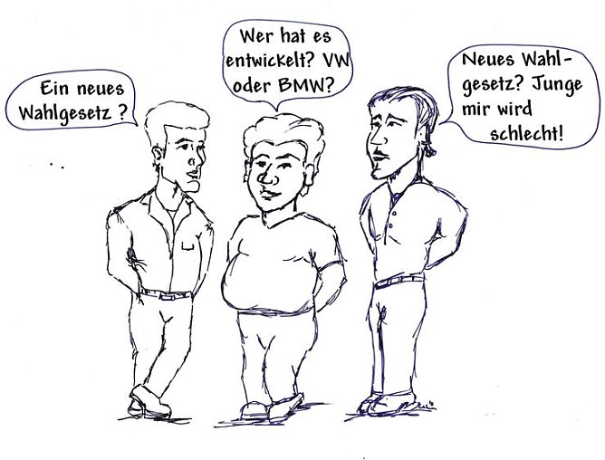 Karikatur (Foto: H. Buntfuß) Karikatur (Foto: H. Buntfuß)