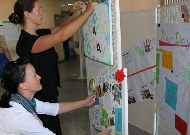 Ausgestellt (Foto: J. Piper)