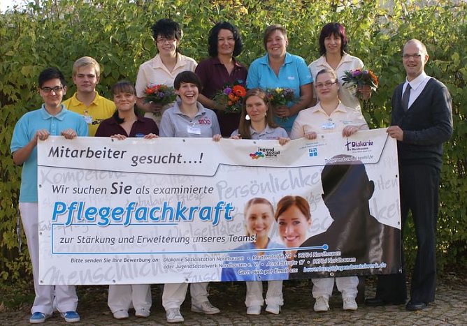 Azubis begrüßt (Foto: privat) Azubis begrüßt (Foto: privat)