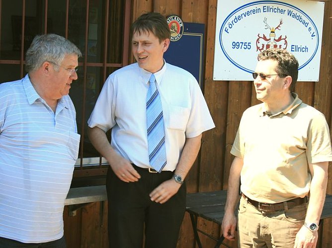 Trio bei Er&ouml;ffnung (Foto: Wille)