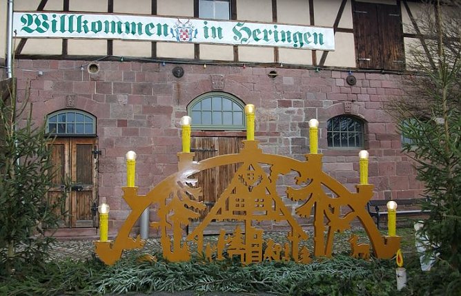 Weihnachten in Heringen (Foto: privat)