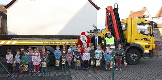 Nikolaus abgeschleppt (Foto: AHP)