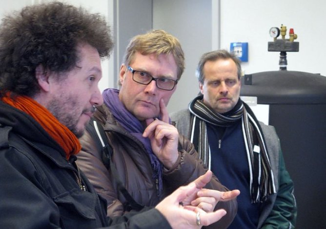 Besuch am Weinberg (Foto: privat)