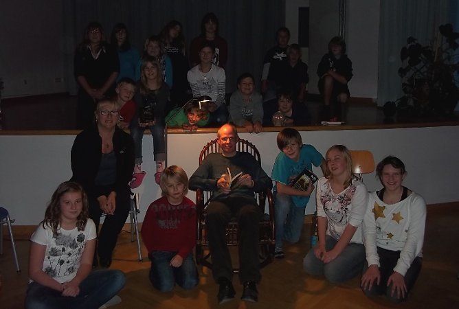 Lesenacht in Heringen (Foto: privat) Lesenacht in Heringen (Foto: privat)