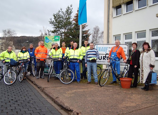 &Uuml;bergeben (Foto: privat)