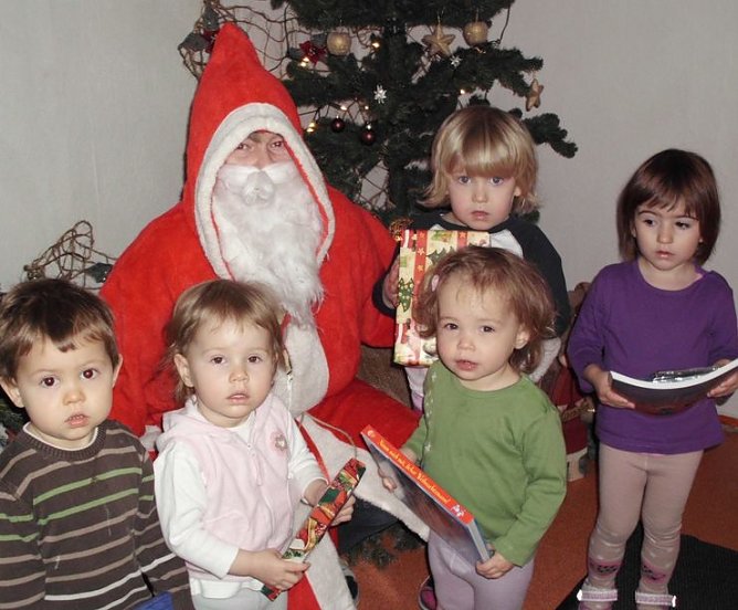 Weihnachtsmann in Hohenstein (Foto: privat) Weihnachtsmann in Hohenstein (Foto: privat)