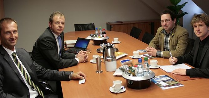 Zu Gast bei der WBG (Foto: privat)