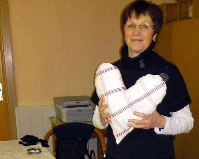 Herzen gegen Schmerzen (Foto: privat) Herzen gegen Schmerzen (Foto: privat)