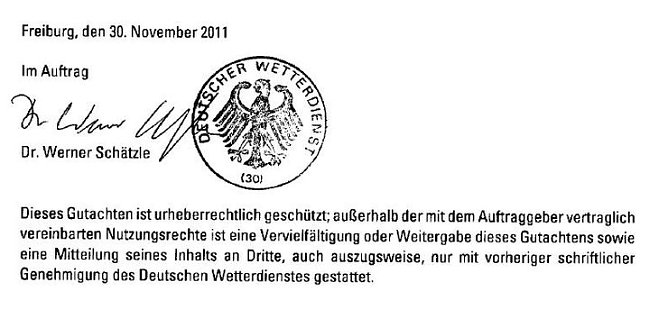 Gutachten (Foto: privat) Gutachten (Foto: privat)
