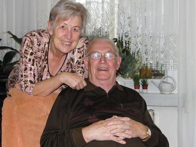 Zinke und Ehefrau (Foto: B. Schwarzberg)