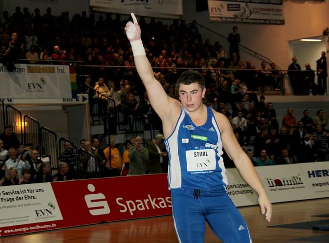 Der Sieger bei den M&auml;nnern - David Storl (Foto: J. Piper)