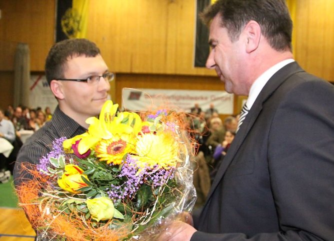 Robin Teichmann, Kapit&auml;n von Wacker Nordhausen (Foto: Christoph Keil)