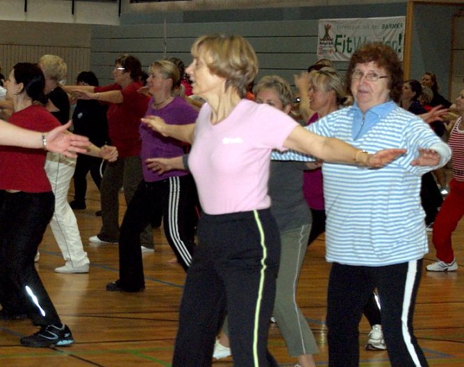 Frauengymnastik (Foto: KSB) Frauengymnastik (Foto: KSB)