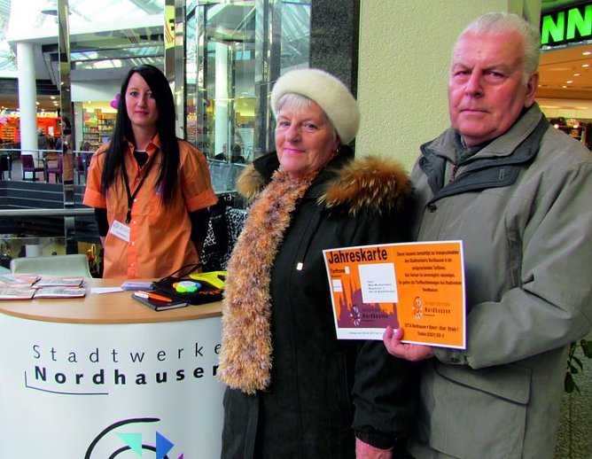 Mobil für 83 Cent am Tag (Foto: Verkehrsbetriebe Nordhausen) Mobil für 83 Cent am Tag (Foto: Verkehrsbetriebe Nordhausen)