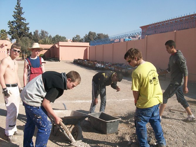Arbeiten im Projekt (Foto: privat)