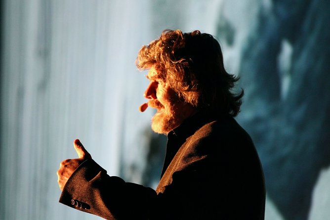 Leben am Limit - Reinhold Messner (Foto: nnz) Leben am Limit - Reinhold Messner (Foto: nnz)