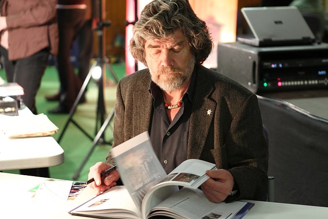 Leben am Limit - Reinhold Messner (Foto: nnz) Leben am Limit - Reinhold Messner (Foto: nnz)