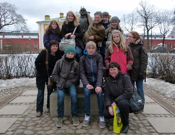 Besuch beim Zaren (Foto: privat) Besuch beim Zaren (Foto: privat)