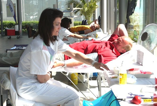 Blut abgezapft (Foto: nnz)