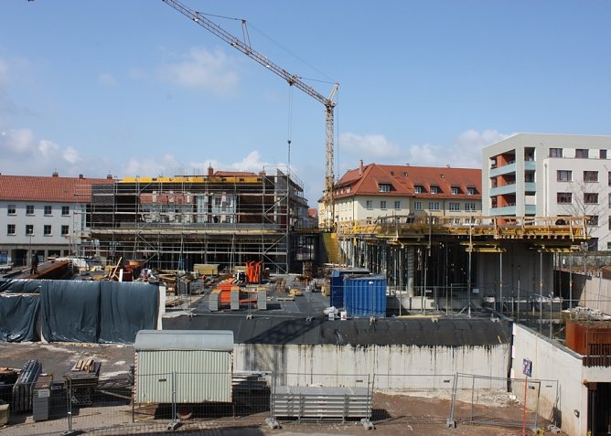 Neubau nimmt Konturen an (Foto: privat)