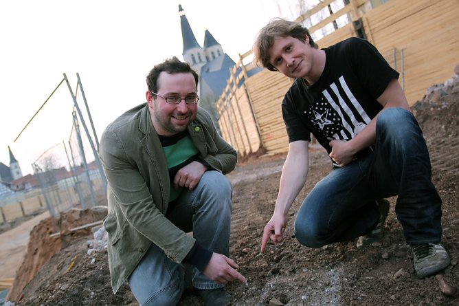 In Baugrube (Foto: privat)