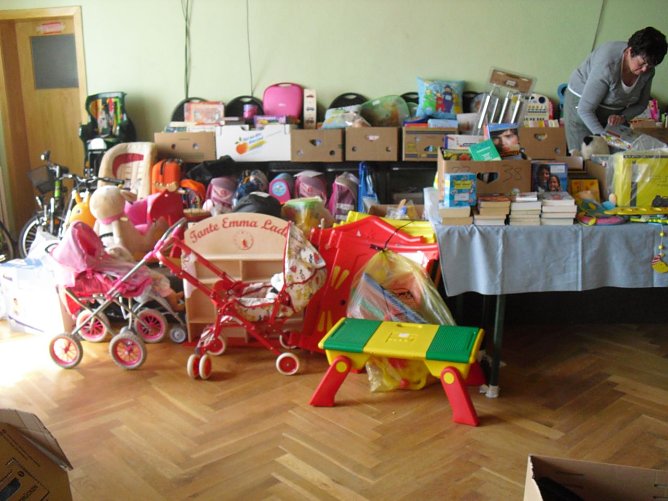 Dankeschön an die Helfer (Foto: privat) Dankeschön an die Helfer (Foto: privat)