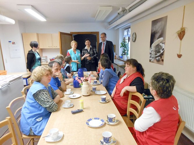 Besuch bei der Tafel in Nordhausen (Foto: privat)