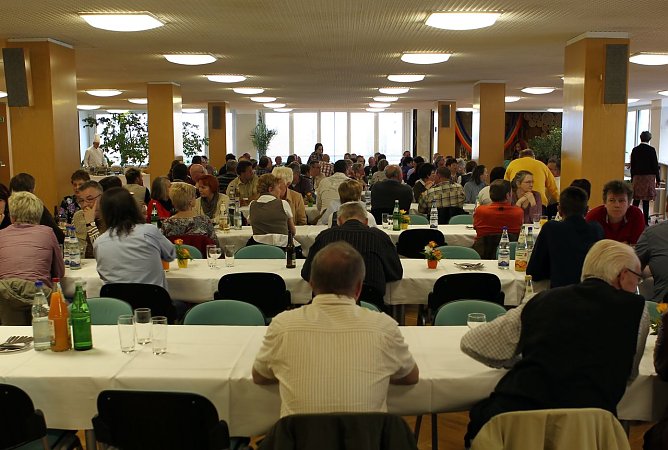 Blick in die Kantine (Foto: nnz) Blick in die Kantine (Foto: nnz)