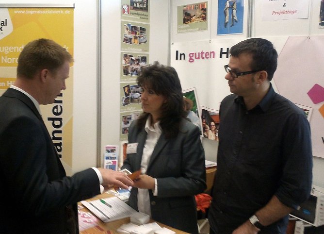 Minister informiert sich (Foto: privat)