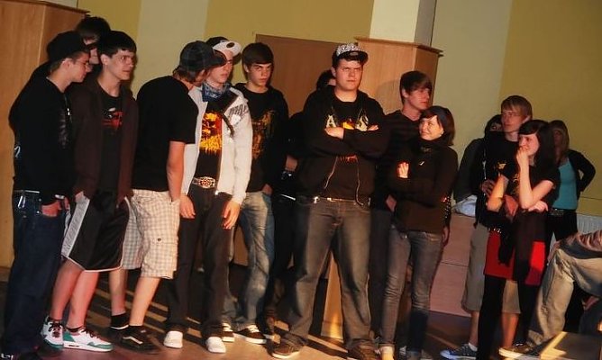 Rollin Roland Dayz im Jugendclubhaus (Foto: Claudia Jatsch)