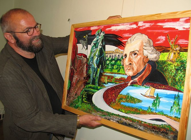 Ausstellung wird vorbereitet (Foto: psv) Ausstellung wird vorbereitet (Foto: psv)