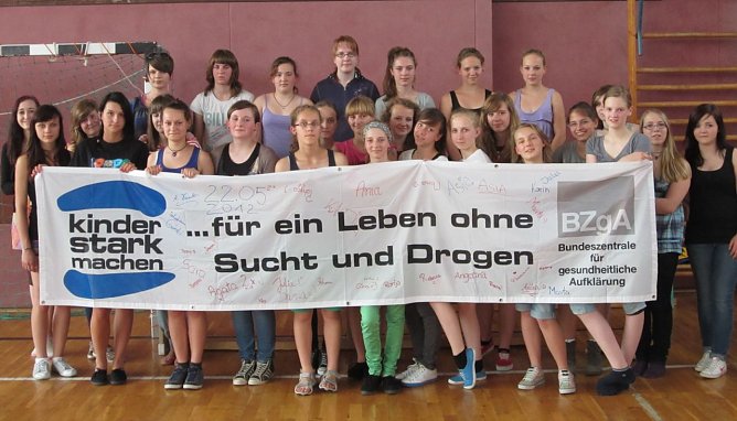 Gemeinsam gegen die Sucht (Foto: privat) Gemeinsam gegen die Sucht (Foto: privat)