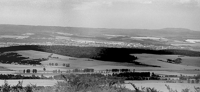 Blick auf Nordhausen (Foto: E. Seifert)