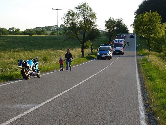 Schwerer Unfall (Foto: privat) Schwerer Unfall (Foto: privat)