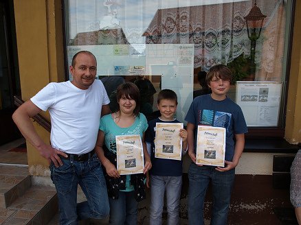 Rzehak und die Paten (Foto: privat) Rzehak und die Paten (Foto: privat)