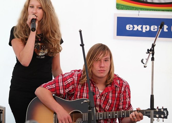 F&uuml;r Musik gesorgt: "Rockania" (Foto: nnz)