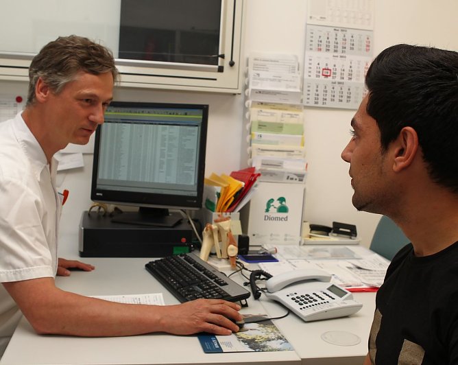 Medizinischer Check (Foto: nnz) Medizinischer Check (Foto: nnz)