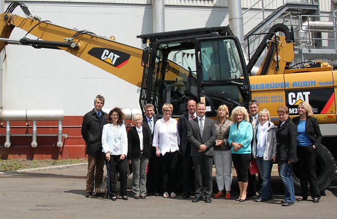 Aufstellung genommen (Foto: J. Piper)