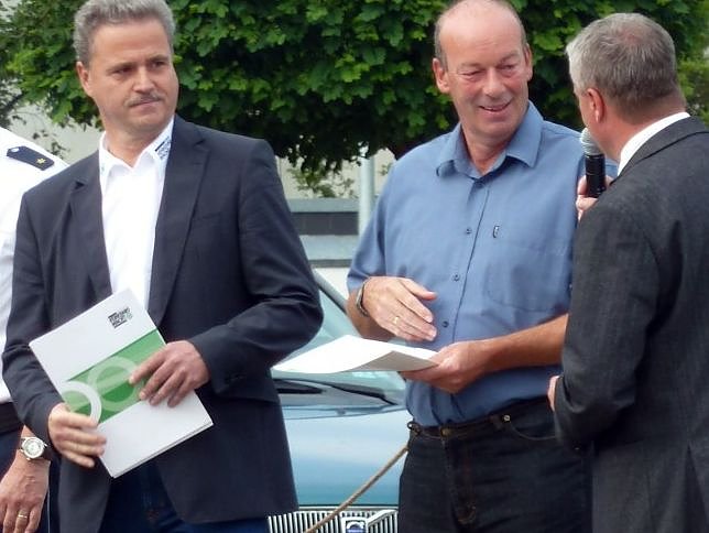 Mit Goldener Nadel geehrt (Foto: privat)