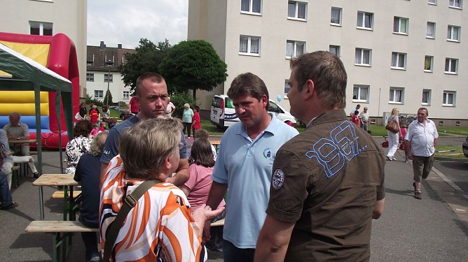 Gemeinsam feiern (Foto: K. Frank)