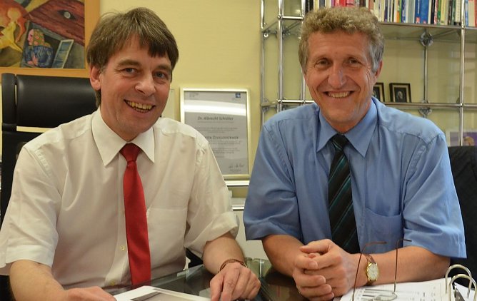 Zwei OB (Foto: privat)