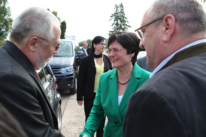 Begr&uuml;&szlig;ung in Heringen (Foto: nnz)