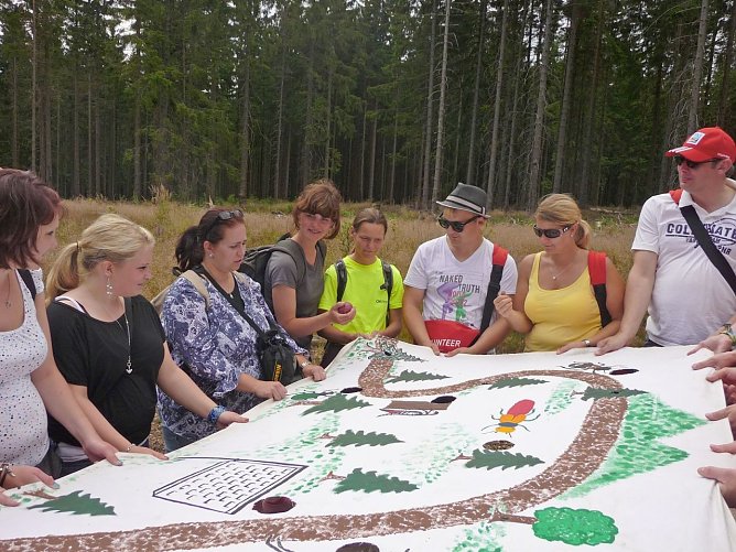 Mit der ganzen Familie (Foto: Nationalpark Harz)