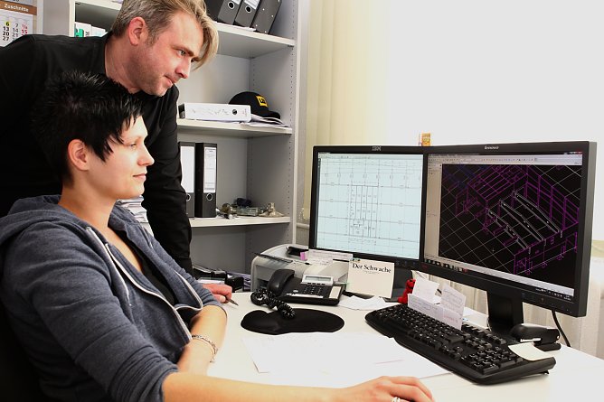 Heiko Jahr, Carolin Schmidt (Foto: HABAU)