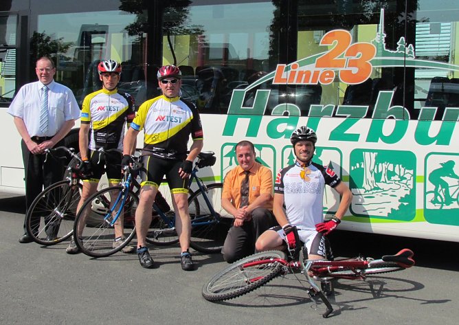 Gemeinsam "auf Achse" (Foto: Verkehrsbetriebe Nordhausen)